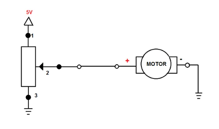 如何使用電位器控制電機速度，使用電位器控制速度的兩種方法