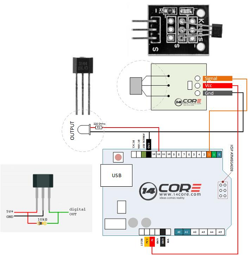 在使用直線傳感器時(shí)，正確的接線是至關(guān)重要！